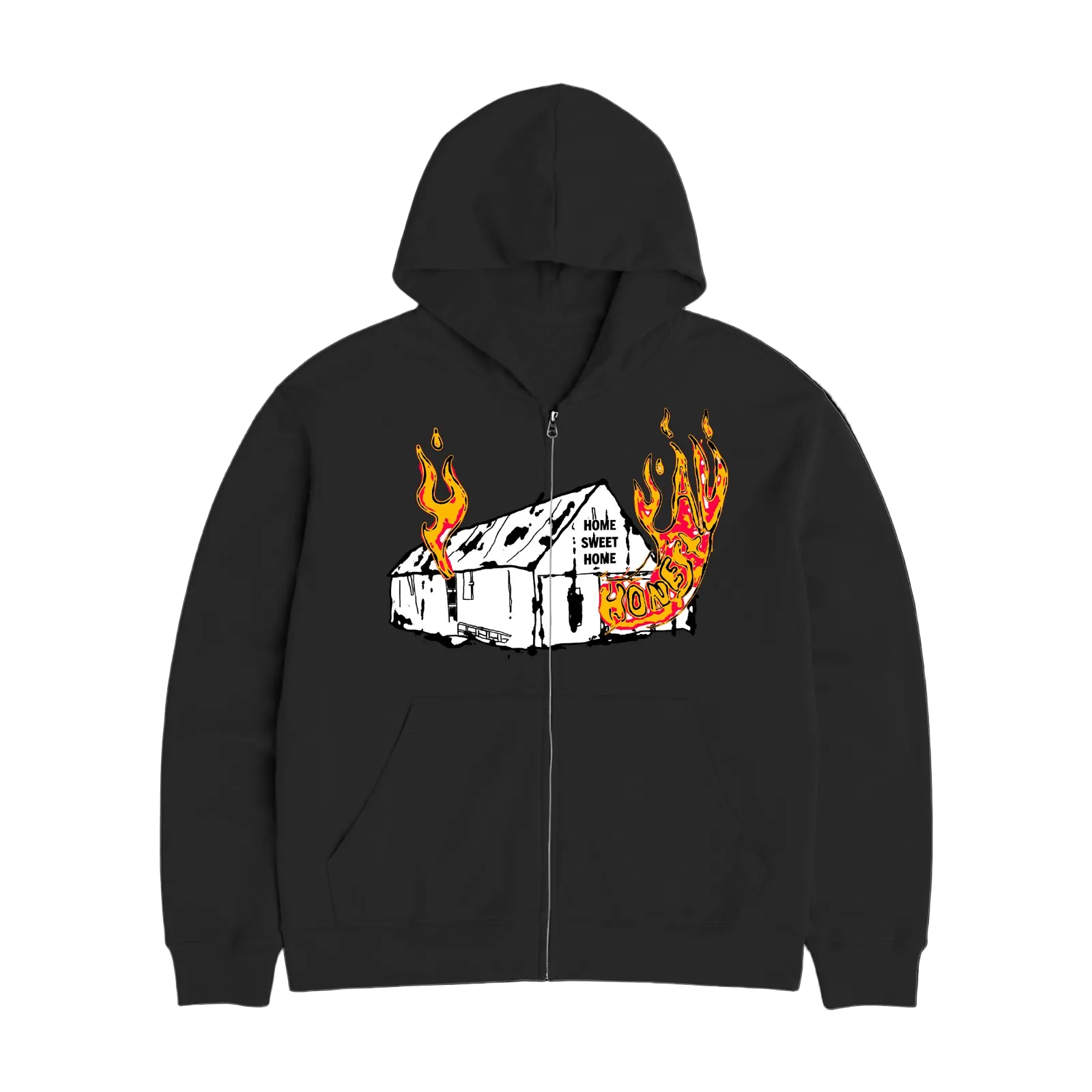 honestav Sweet American Boy Home Sweet Home Zip Hoodie