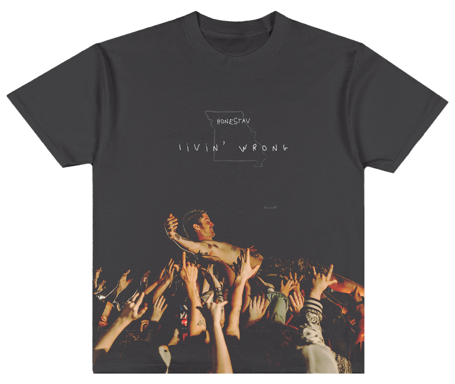 Livin' Wrong Tee